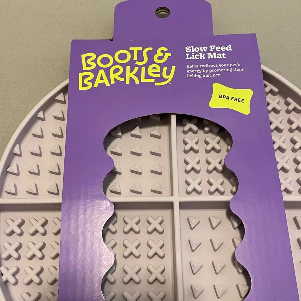 Boots & Barkley + Rosie Rex Pet Lick Mats - Purple & Green